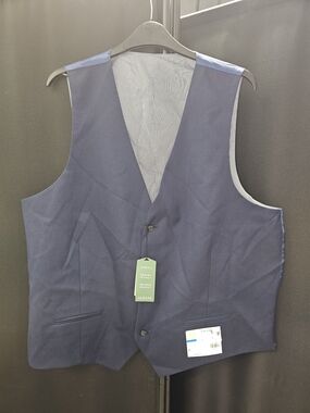 Alfani Men's Navy Blue Dress Vest